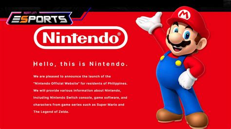 Nintendo Official Website (Philippines).